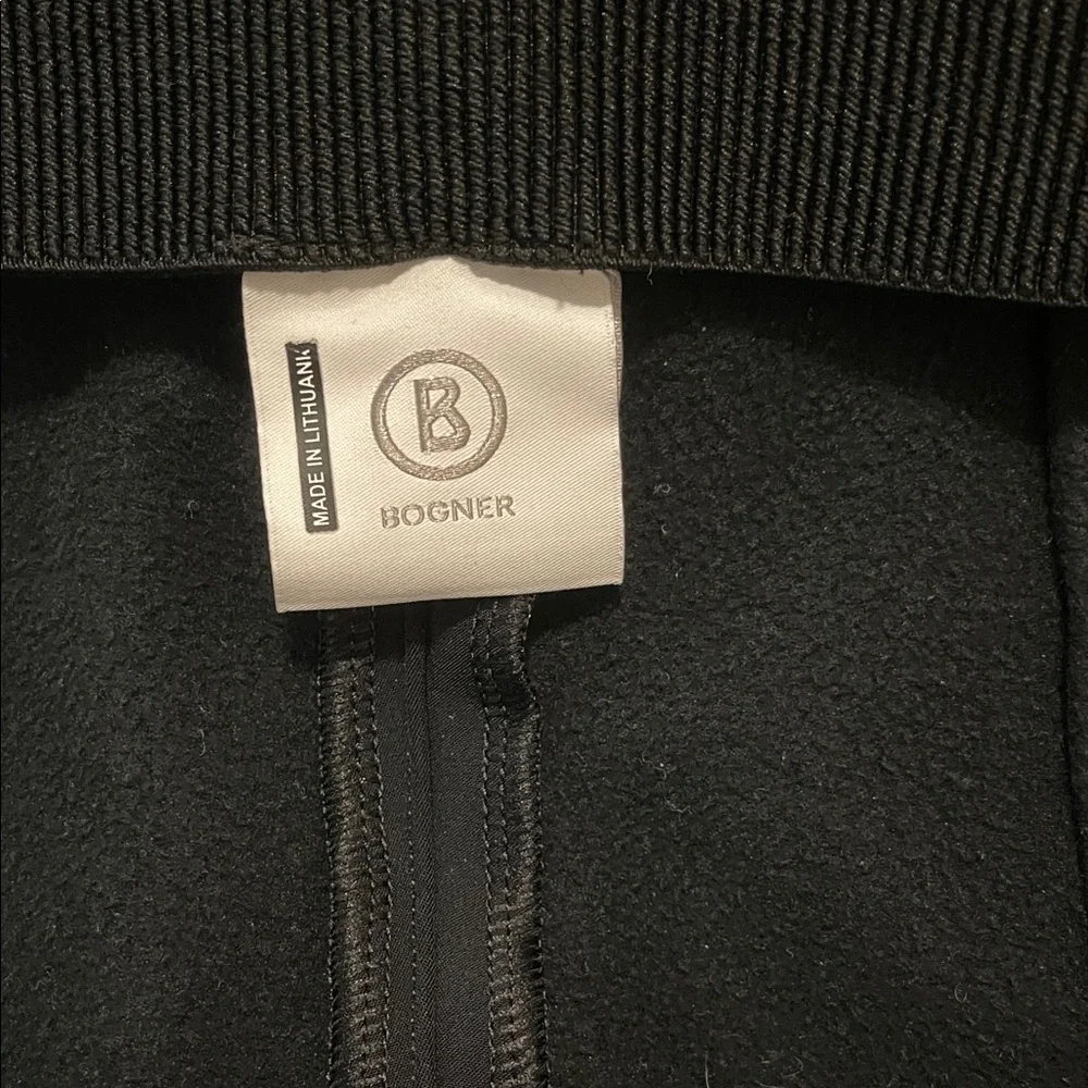 EUC! Bogner Women's High Waisted Black Ski Pants, Size 10/L - Picture 9 of 11